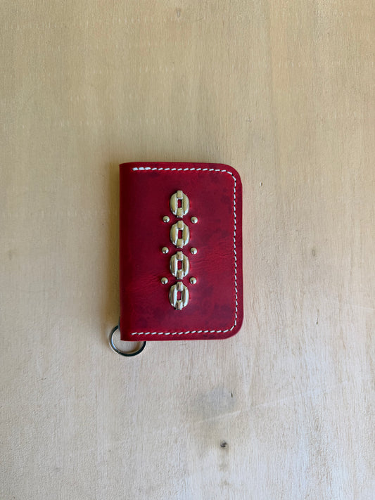 The Camp Wallet - Studded Chainlink Design