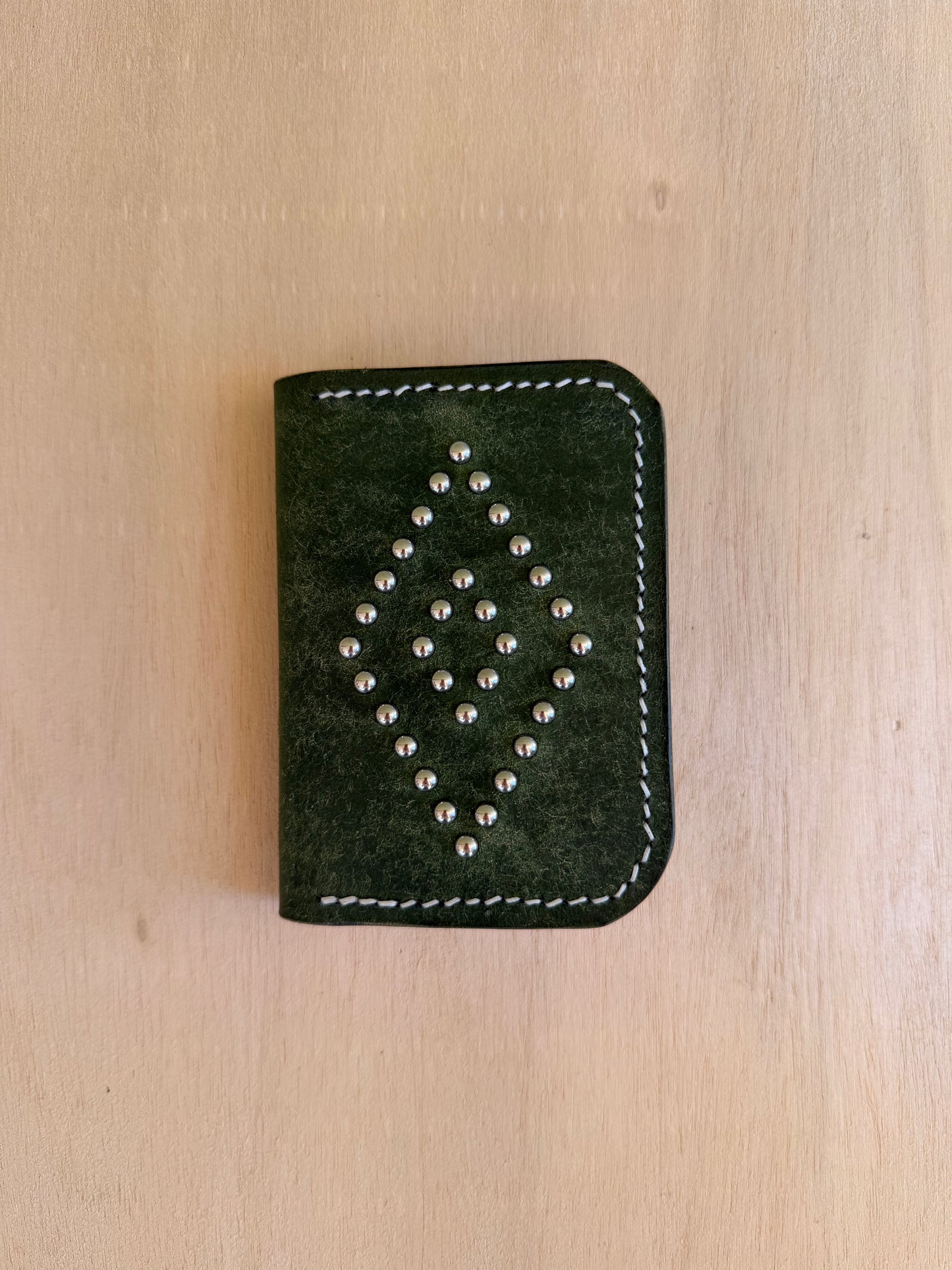 The Camp Wallet - Studded Diamond Design