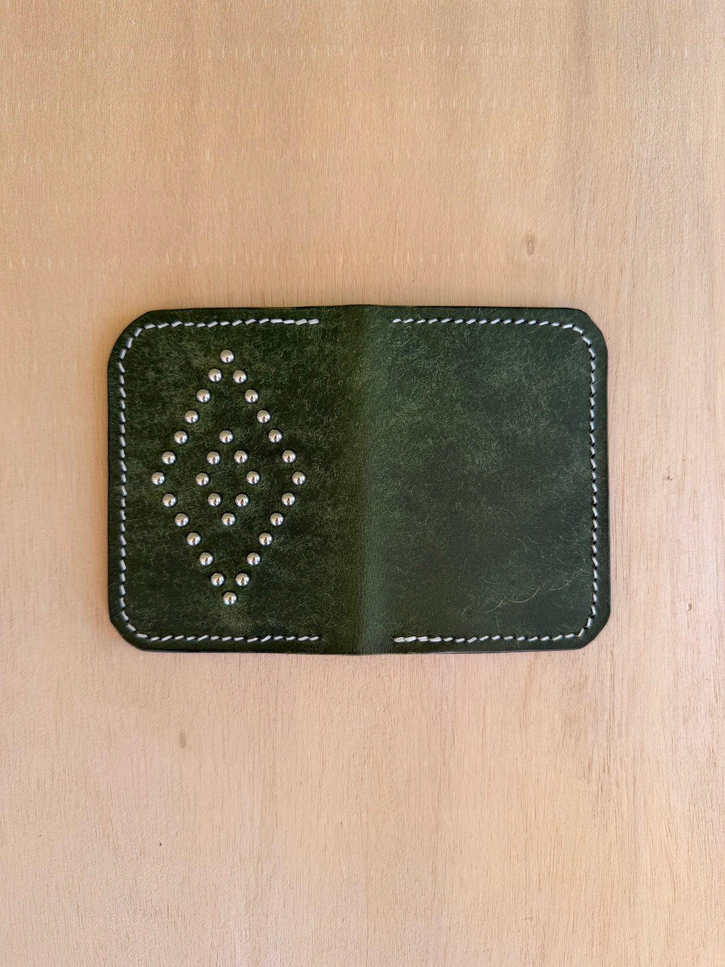 The Camp Wallet - Studded Diamond Design