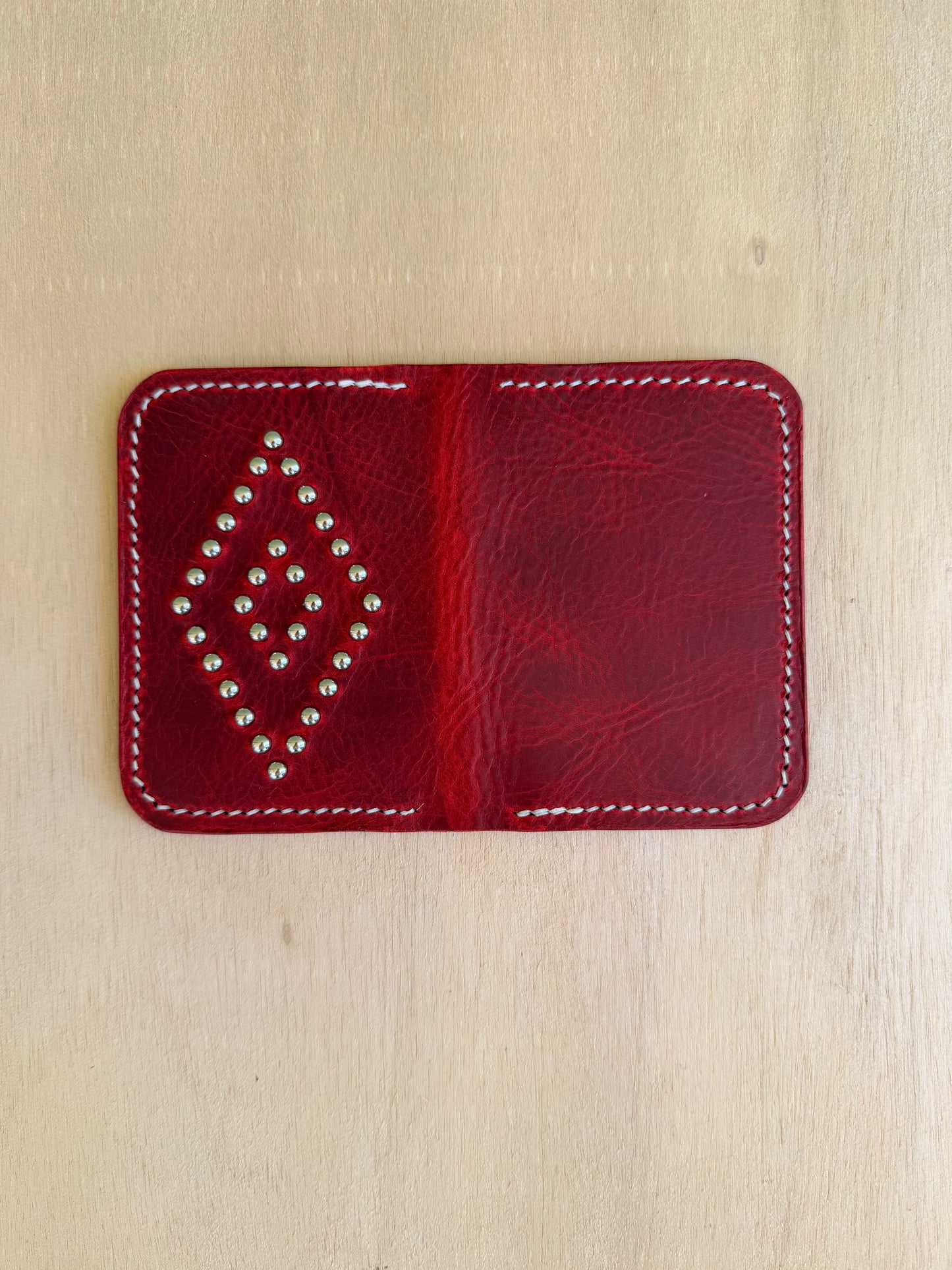 The Camp Wallet - Studded Diamond Design