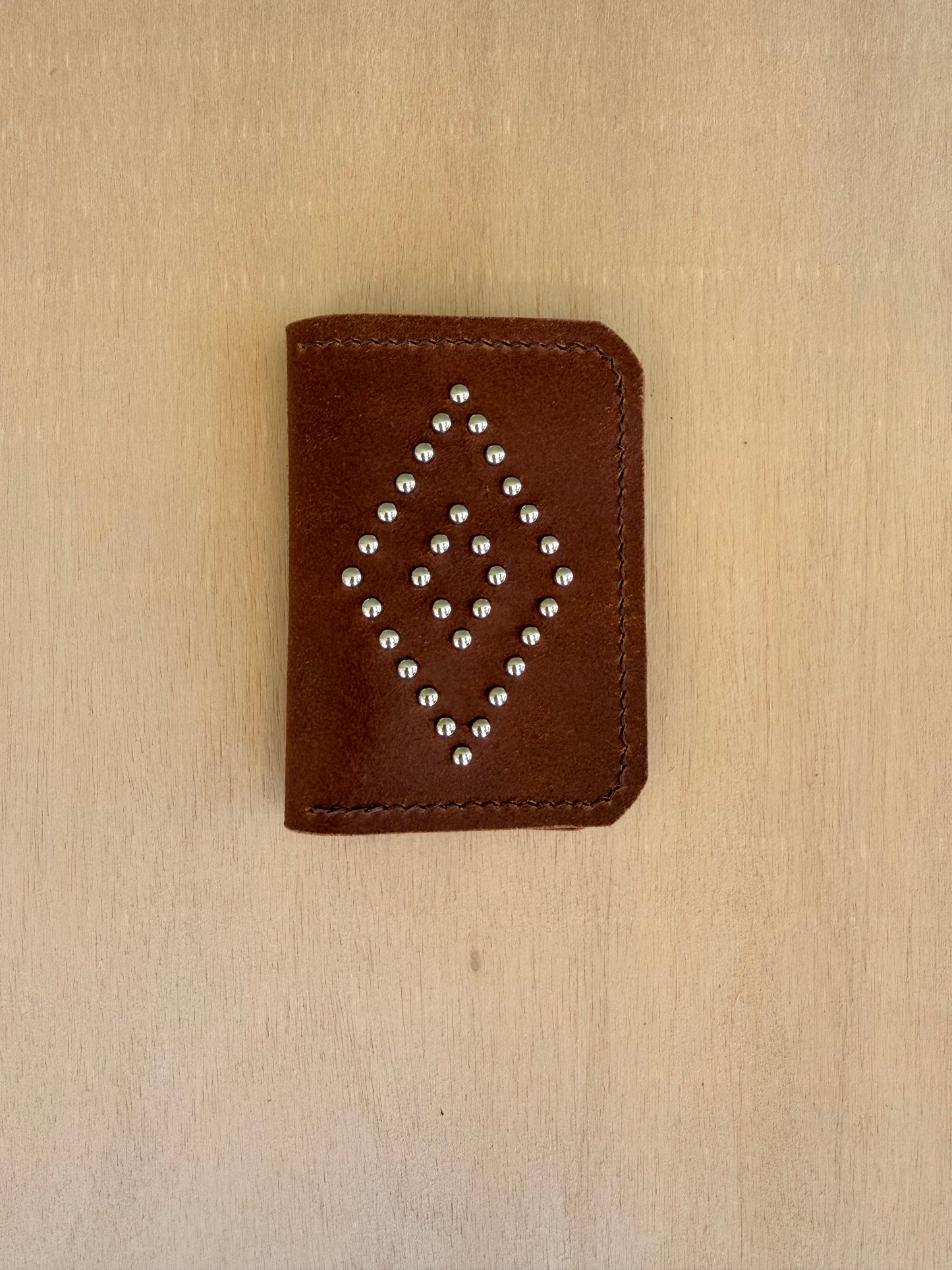 The Camp Wallet - Studded Diamond Design