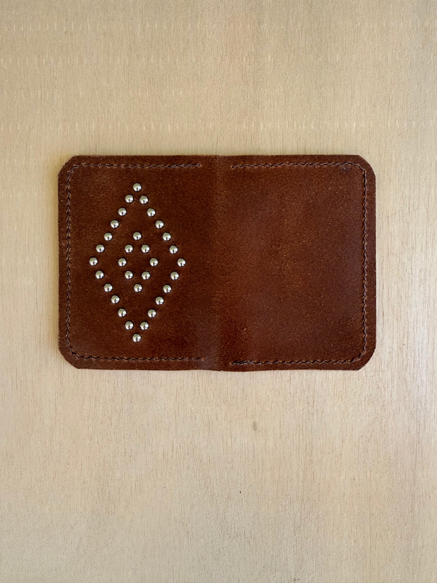 The Camp Wallet - Studded Diamond Design