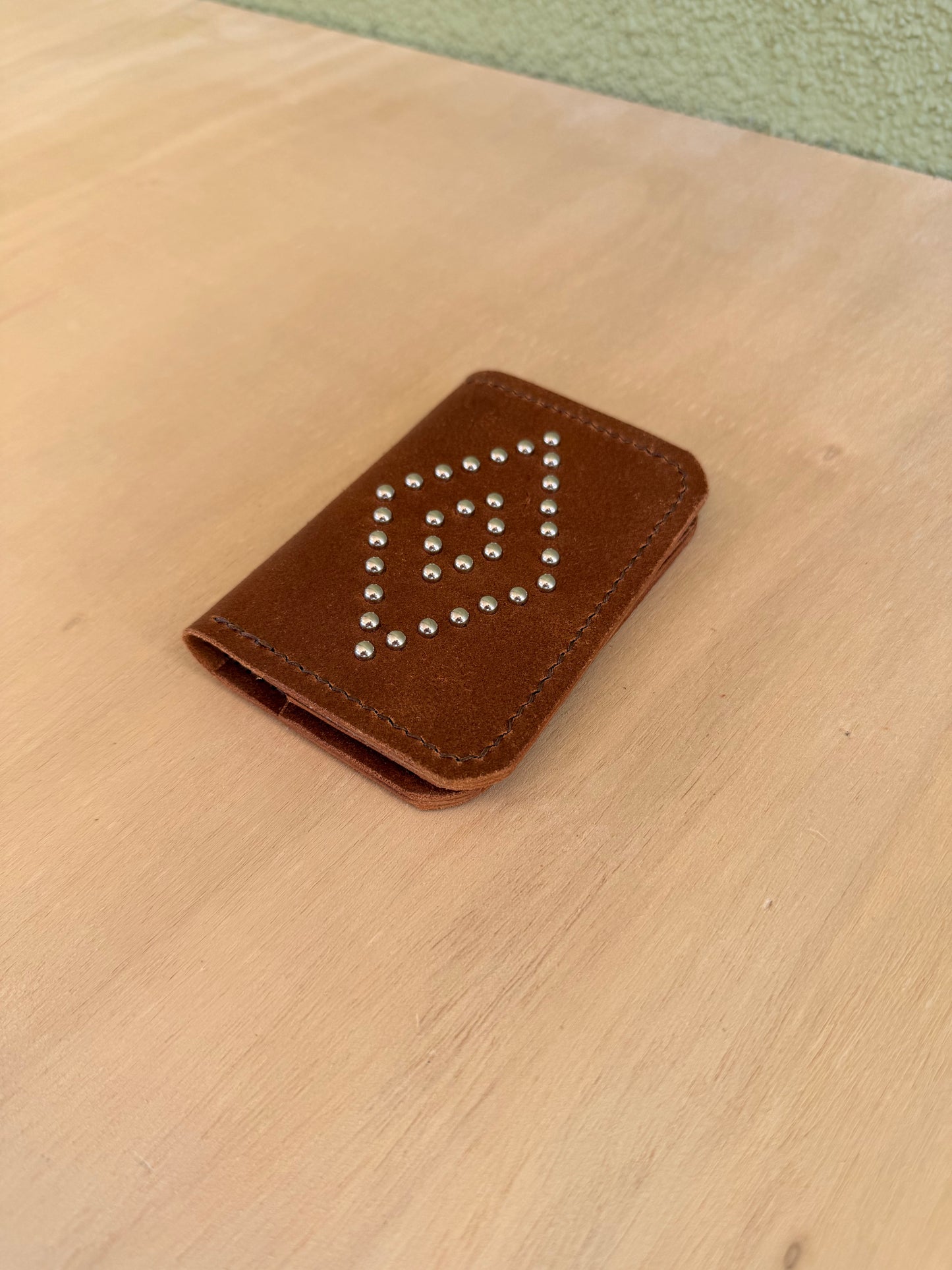 The Camp Wallet - Studded Diamond Design