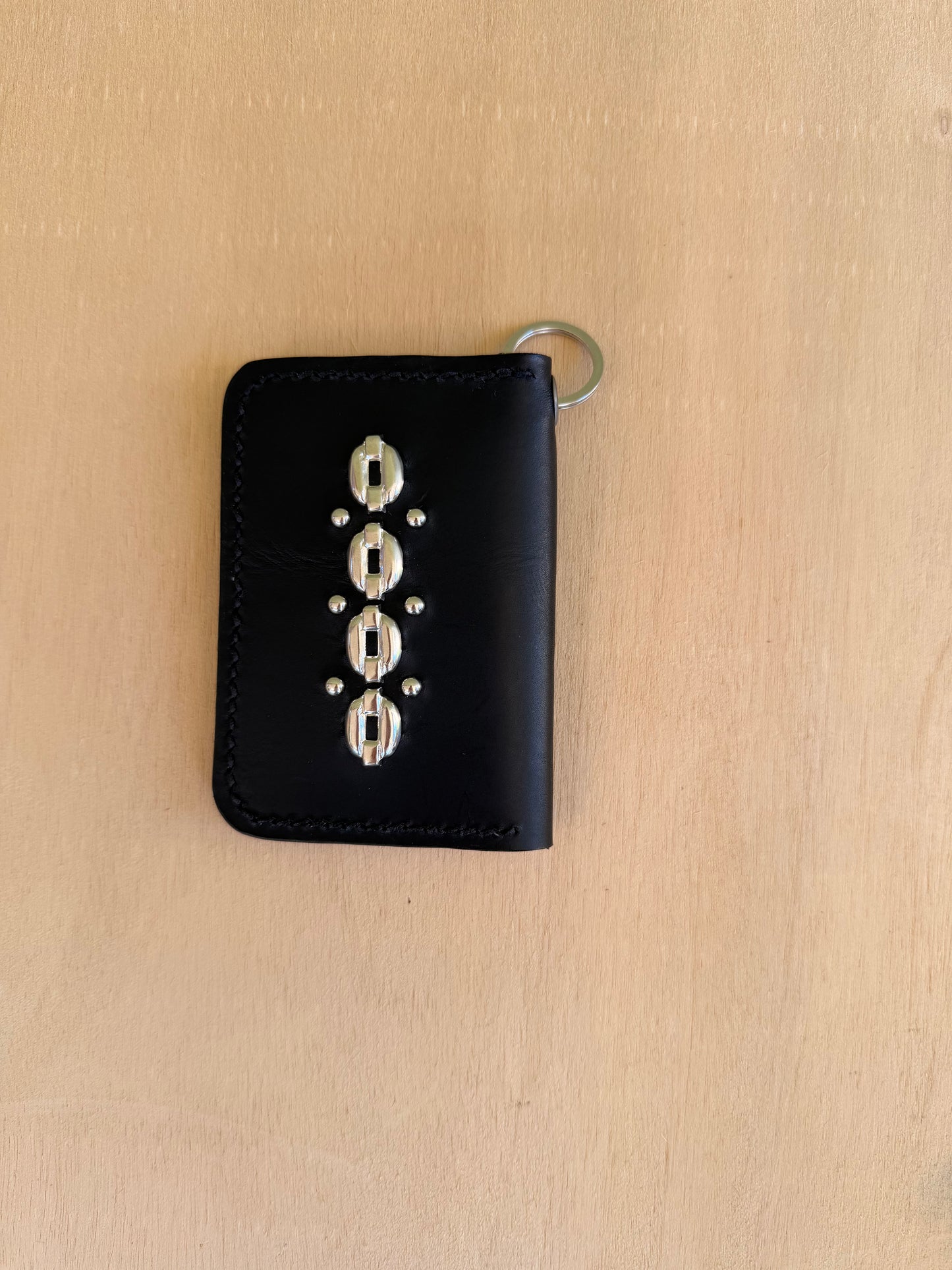 The Camp Wallet - Studded Chainlink Design