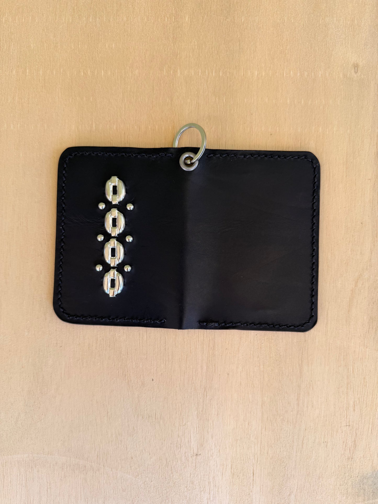 The Camp Wallet - Studded Chainlink Design