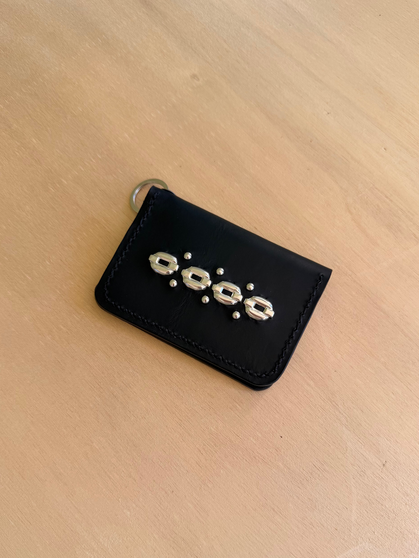 The Camp Wallet - Studded Chainlink Design