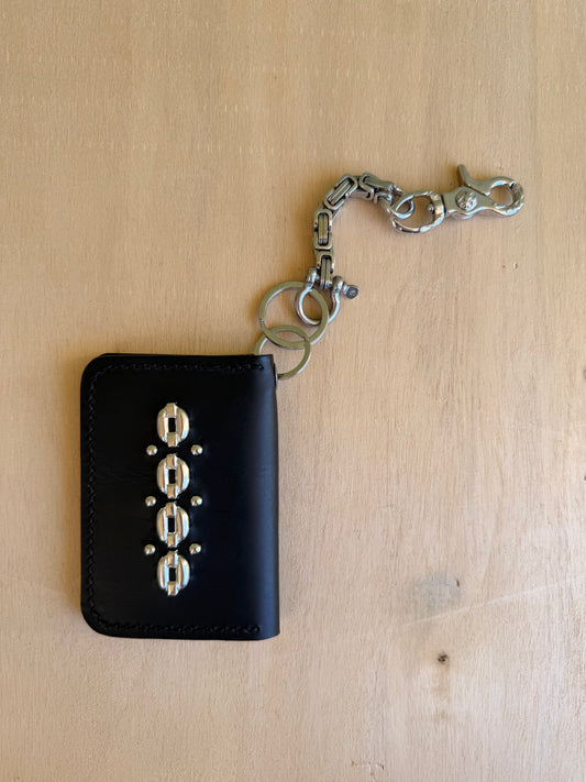 The Camp Wallet - Studded Chainlink Design