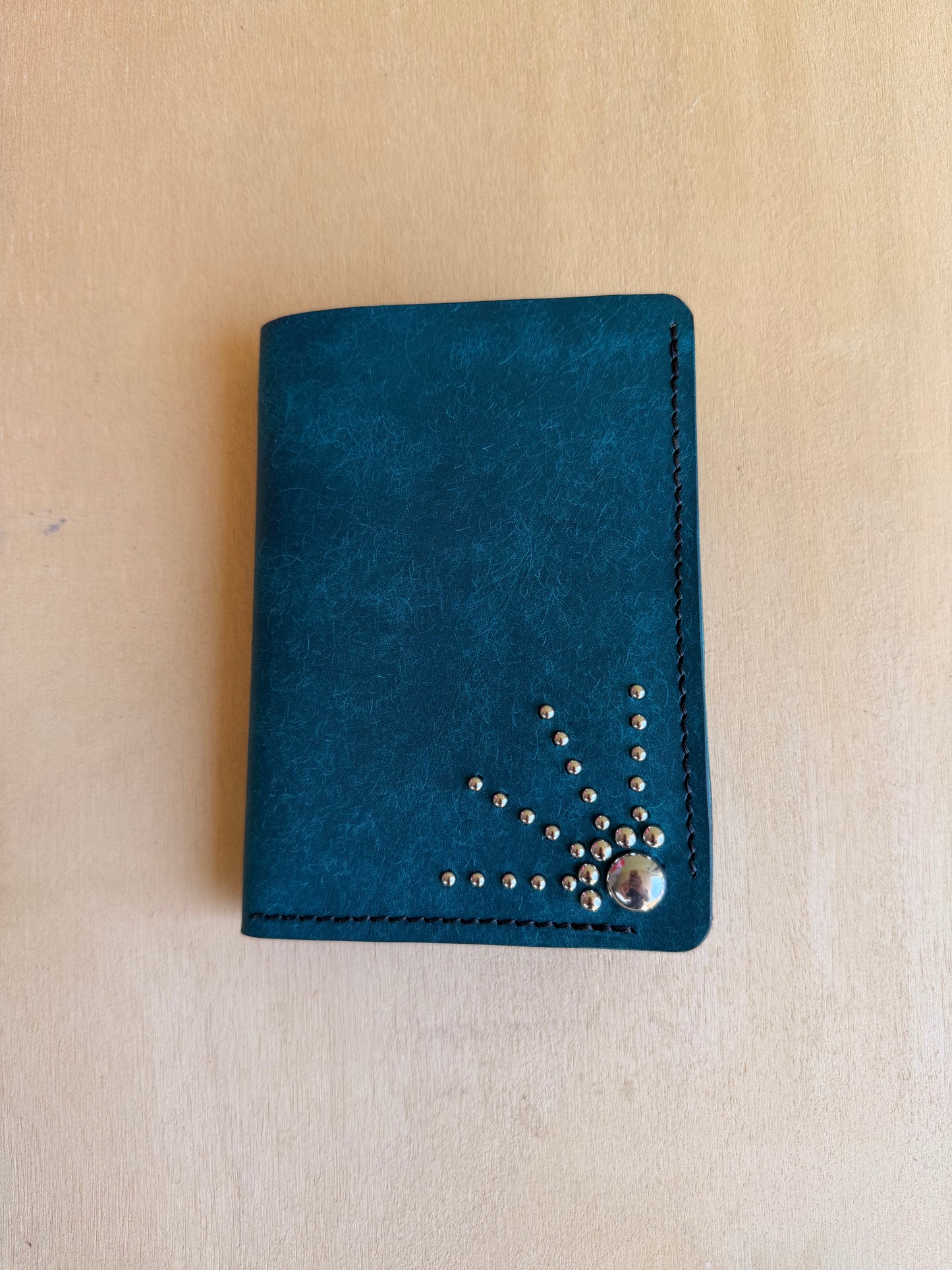 The Wanderer Passport Wallet - Blue