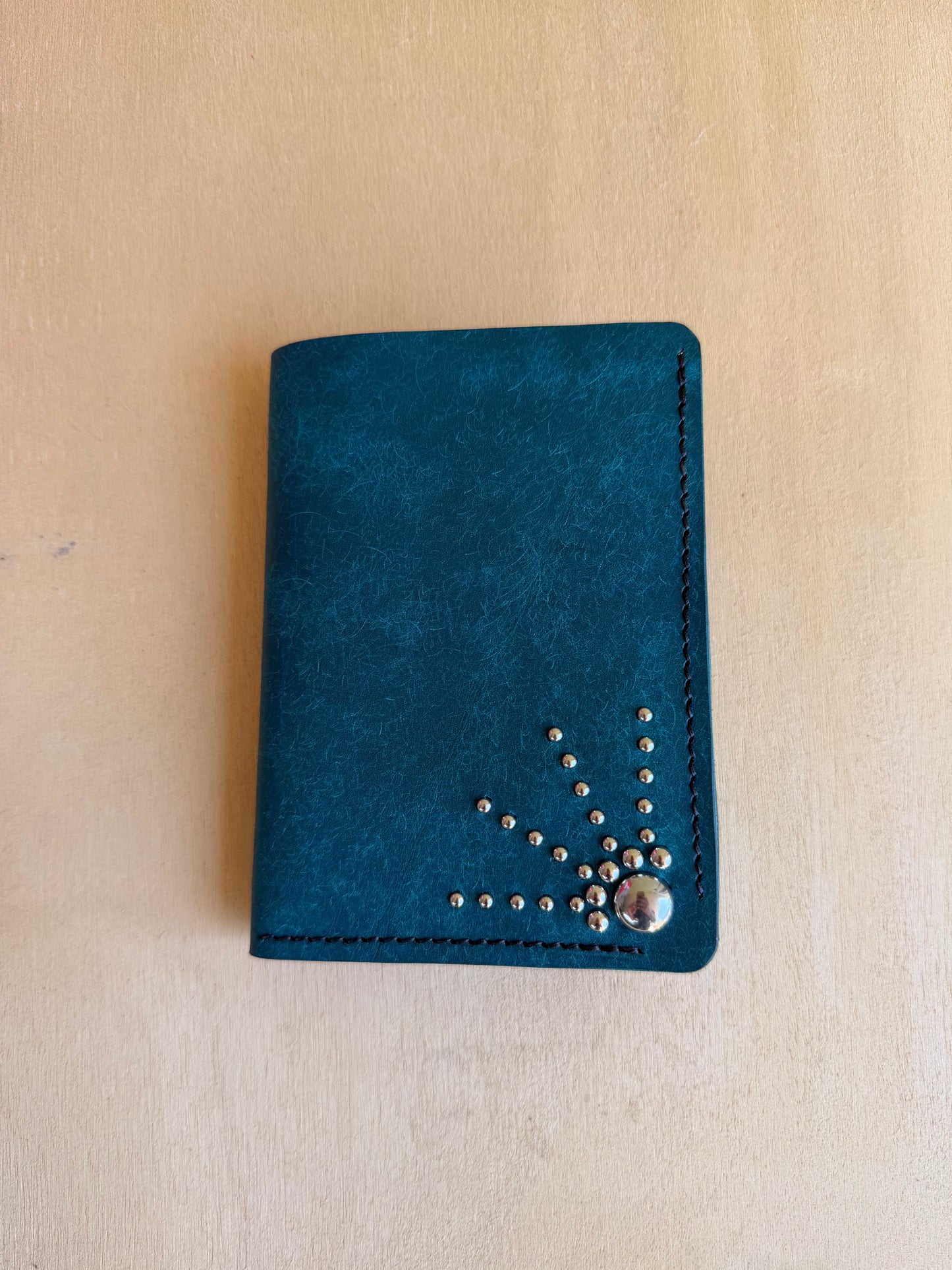 The Wanderer Passport Wallet - Blue