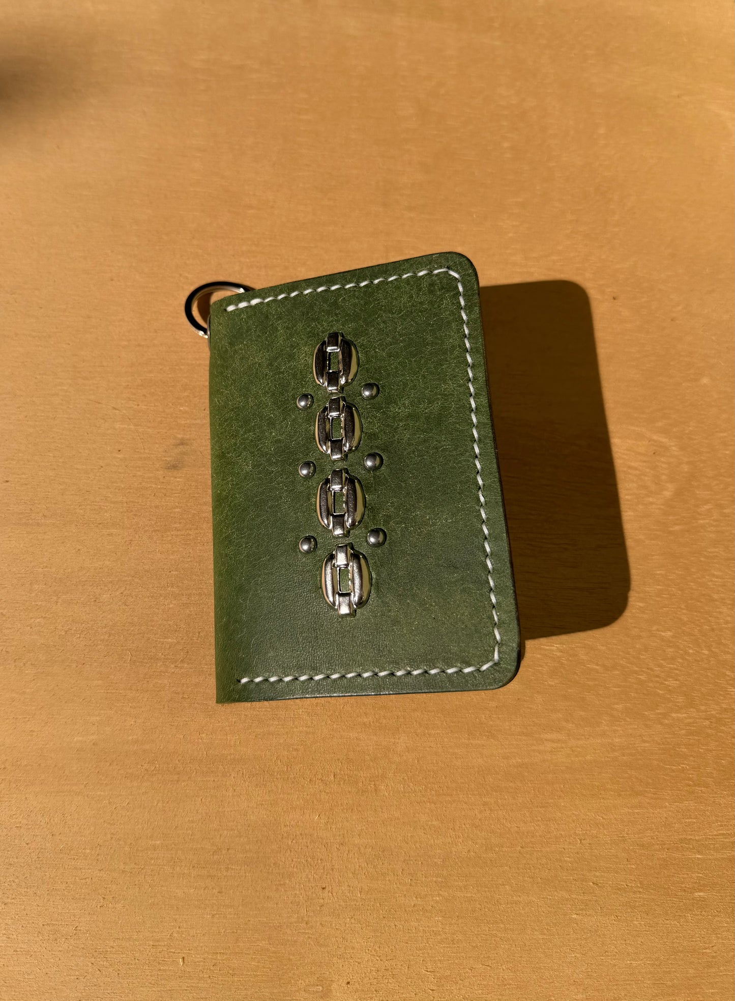 The Camp Wallet - Studded Chainlink Design